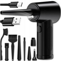 ЭЛЕКТРИЧЕСКАЯ ВОЗДУХОДУВКА ВОЗДУХА ЧИСТКИ КОМПЬЮТЕРА ДЛЯ ПЫЛИ АВТОМОБИЛЯ 2ИН1