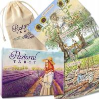 KARTY DO GRY TAROTA PASTORAL TAROT ZESTAW KART DO WRÓŻENIA, MEDITACJI 78SZT