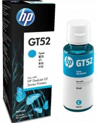 Oryginalny tusz HP GT52 niebieski M0H54AE cyan do drukarki Smart Tank