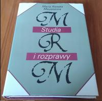 Studia i rozprawy Mayenowa Maria Renata