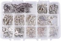 PandaHall Żyrandol ze stopu ogniwa elementy zawieszki wisiorek do kolczyków