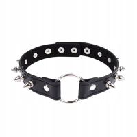 КОЛЬЕ С ШИПАМИ, ОШЕЙНИК С КОЛЬЦОМ