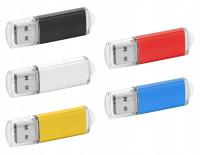 PENDRIVE REKLAMOWY ALUMINIOWY PD-19 GRAWER 32GB 10 SZT + GRATIS!