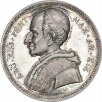 19.fu.PAPIESTWO, L.XIII, MEDAL - JEDNOŚĆ KOŚCIOŁA 1896