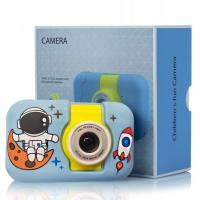 Aparat Fotograficzny Cyfrowy dla Dzieci Kamera Gry nibieski