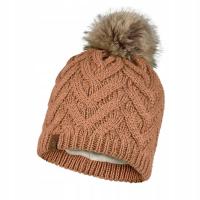 Buff Knitted & Polar Beanie CARYN ROSEWOOD Women One size