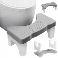 PODNÓŻEK DO TOALETY DLA LEPSZEJ POZYCJI 35 STOPNI KOMFORT PRZY WYPRÓŻNIANIU
