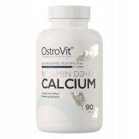 OstroVit Vitamin D3 K2 Calcium 90 tabs витамин D3 2000 кальций