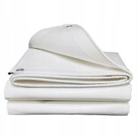 Plandeka 4x6m 60g Biała SmartPak WZMACNIANA MOCNA GRUBA MROZOODPORNA UV