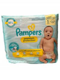 Pampers Premium Protection одноразовые детские подгузники размер 1 26 шт