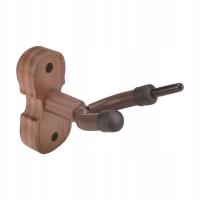 Wieszak ścienny na skrzypce Wieszak na altówkę do pokoju muzycznego Czarny orzech