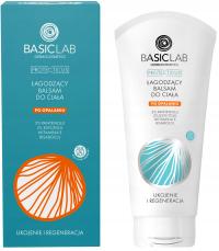 BasicLab успокаивающий лосьон для тела восстановление кожи после загара 100 мл