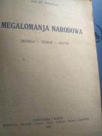 Национальная Мания Величия. Ян Св. Быстрон 1924 изд. 1