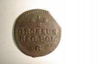 Półgrosz 1766 - Stanisław August