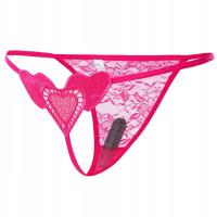 ВИБРИРУЮЩИЕ ТРУСИКИ ВИБРАТОР С УПРАВЛЕНИЕМ ЧЕРЕЗ ПРИЛОЖЕНИЕ BULLET PINK SEXI СТРИНГИ