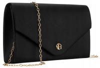 Kopertówka wieczorowa Rovicky torebka na imprezę z łańcuszkiem elegancka