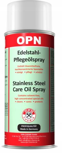 Spray Stainless Steel Care Oil OPN 400 ml do pielęgnacji stali nierdzewnej