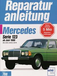 MERCEDES W123 200 230E 230CE 230TE (1980-1986) instrukcja napraw 24h