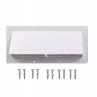 Pokrywa wentylacyjna okapu kuchennego z 10 śrubami Bezpośrednio zastępuje części zamienne w kolorze białym