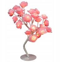 LAMPA Z KWIATÓW RÓŻY RÓŻE