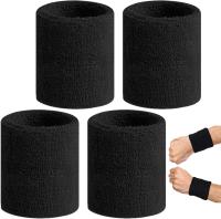 4X FROTA махровый браслет Браслет спорт бег черный полный набор