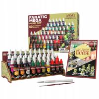 ZESTAW FARBEK WARPAINTS FANATIC MEGA PAINT SET THE ARMY PAINTER