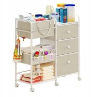 2 In1 Baby Diaper Caddy Organizer i wózek do przechowywania, Baby Essential