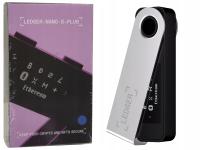 Криптовалютный кошелек Ledger Nano S Plus серебристо-черный