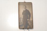 Stare zdjęcie fotografia Atelier Hugo Zuber Bielitz (Bielsko) antyk zabytek