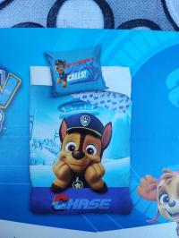 Komplet pościeli bawełnianej psi patrol 160x200cm brak kartonika