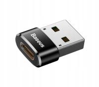 Adapter Baseus USB-C-USB czarny