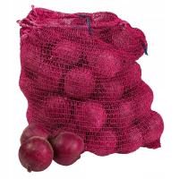 WORKI RASZLOWE 15 KG 40X60 BORDOWE Z ZACIĄGIEM | 100 SZT. NA WARZYWA