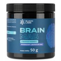 L-треонат магния 50 г BRAINMAG чистый / порошок Slavic Labs