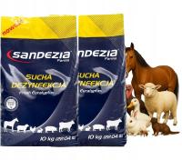 Sandezia Sucha Dezynfekcja 2x10kg zwalcza wirusy, bakterie KURNIK OBORY