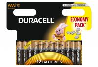 Bateria alkaliczna Duracell AAA (R3) 12 szt.