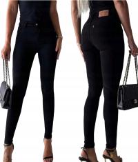 M.SARA DAMSKIE WYSZCZUPLAJĄCE SPODNIE JEANSY RURKI PREMIUM XS