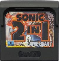 Sonic 2 in 1 - SEGA GAME GEAR - SAM CARTRIDGE