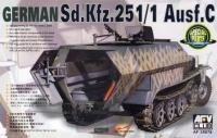 Niemiecki transporter opancerzony Hanomag SdKfz 251/1 Ausf C 35078 1:35