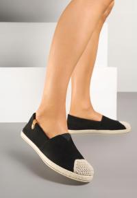 Renee Czarne Espadryle damskie Ekozamsz