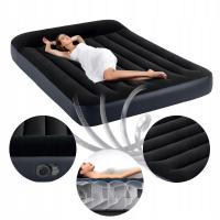 MATERAC DMUCHANY DWUOSOBOWY DO SPANIA WELUR+POMPKA AUTOMAT SAMOPOMPUJĄCY