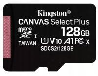 Karta Pamięci Kingston SDCS2 128GB microSDXC Canvas Select Plus A1 UHS-I
