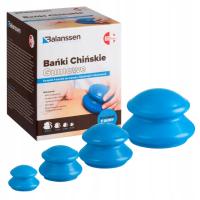 Китайские резиновые банки Balanssen для массажа, физиотерапии