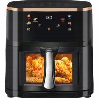 FRYTKOWNICA BEZTŁUSZCZOWA FRYTOWNICA AIR FRYER DUŻA DO PIECZENIA 1400W 10L