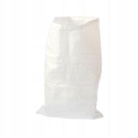 Worki PP Zbożowe 65x105cm do 50kg Białe 10szt