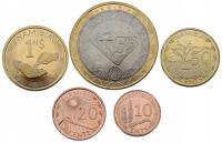 Namibia ZESTAW Monet - Różne Nominały 2025 rok. 5 sztuk - NEW !!!