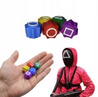 Кости корейской игры GONGGI гонги conggi кальмар игра HACELE konggi кубики