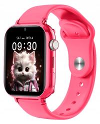 Smartwatch FW59 Kiddo 4G розовый для ребенка видеозвонок GPS кнопка SOS