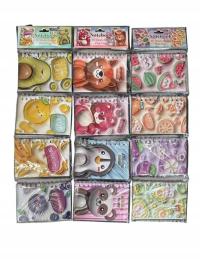 NOTESY NOTESIKI NOTES 4 SZTUKI NA SPIRALI MIX WZORÓW