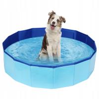 Бассейн для собак самый большой 160 x 30 см складной