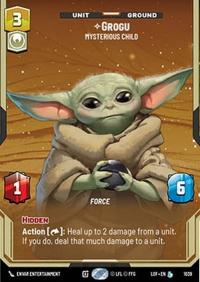Star Wars Unlimited Grogu, Mysterious Child